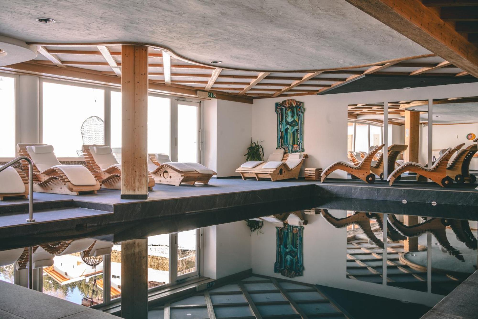 Dolomitenhotel Weisslahnbad 티레스 외부 사진